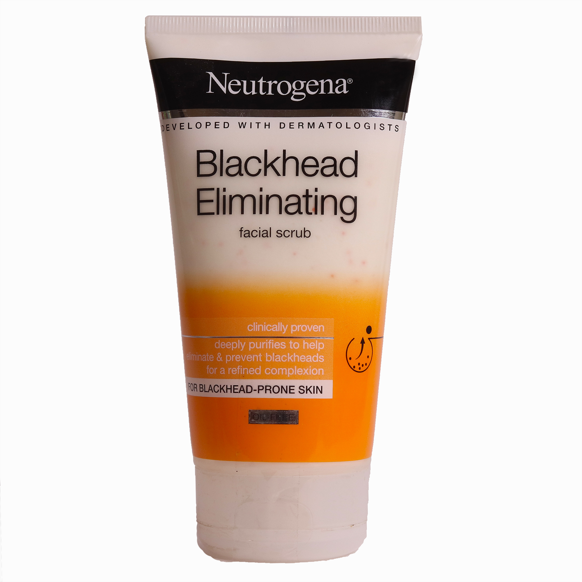 اسکراب  لایه بردار پوست نیتروژینا مدل blackhead eliminating حجم 150 میلی لیتر